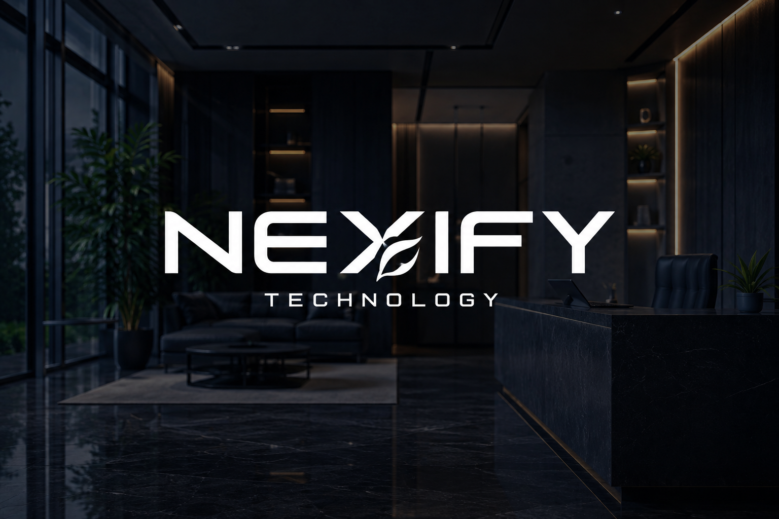 Nexify Technology logo design